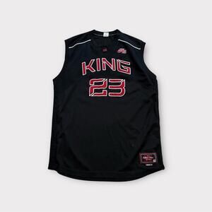 Vintage Lebron James #23 Nike Air Jersey Adult Black Size XL NBA Basketball Men